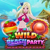 Wild beach party
